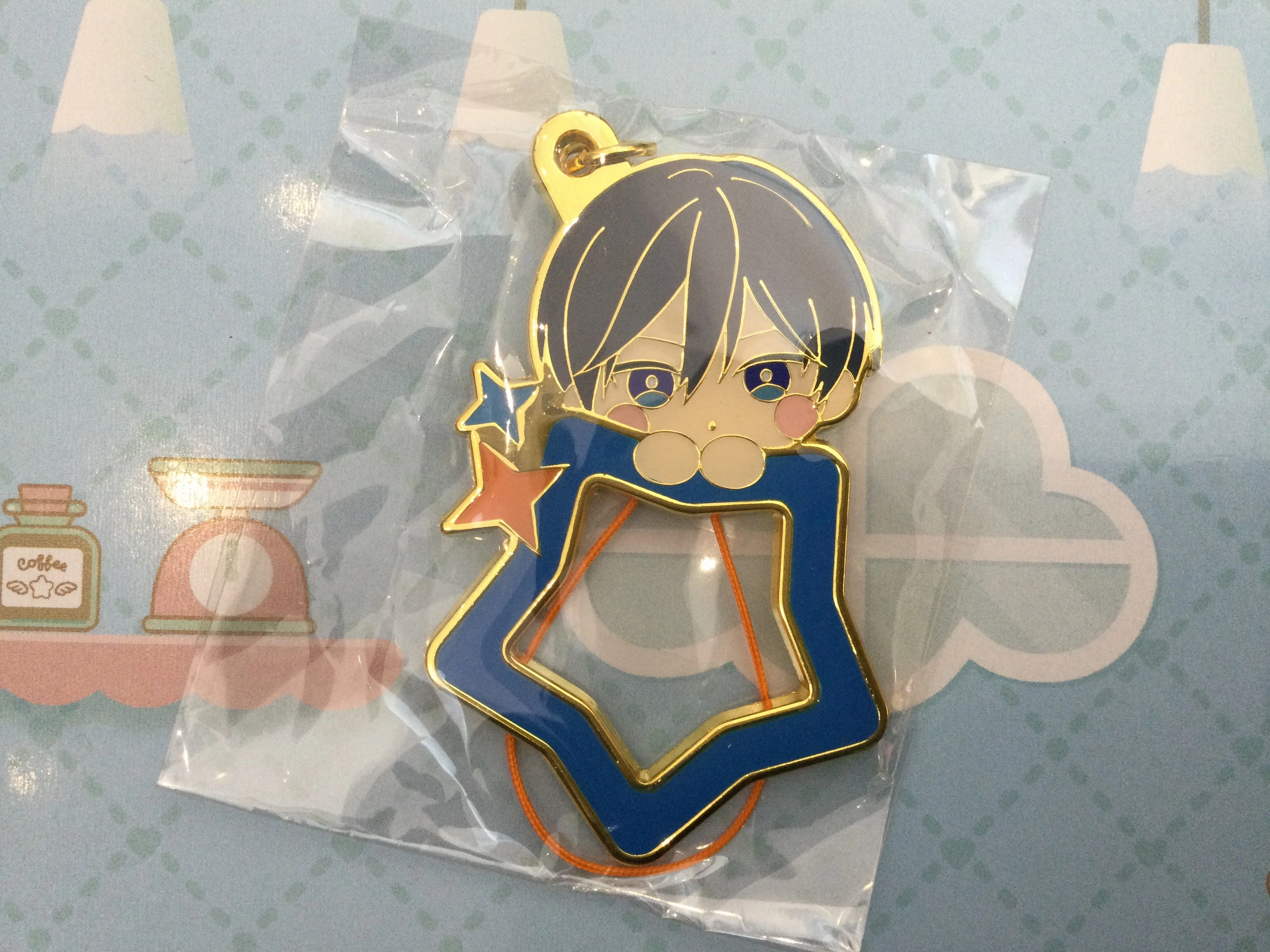 Plastic Model Ensemble Stars Trickstar & Fine Characters Metal Keychain 8 Pieces Set (In-stock)