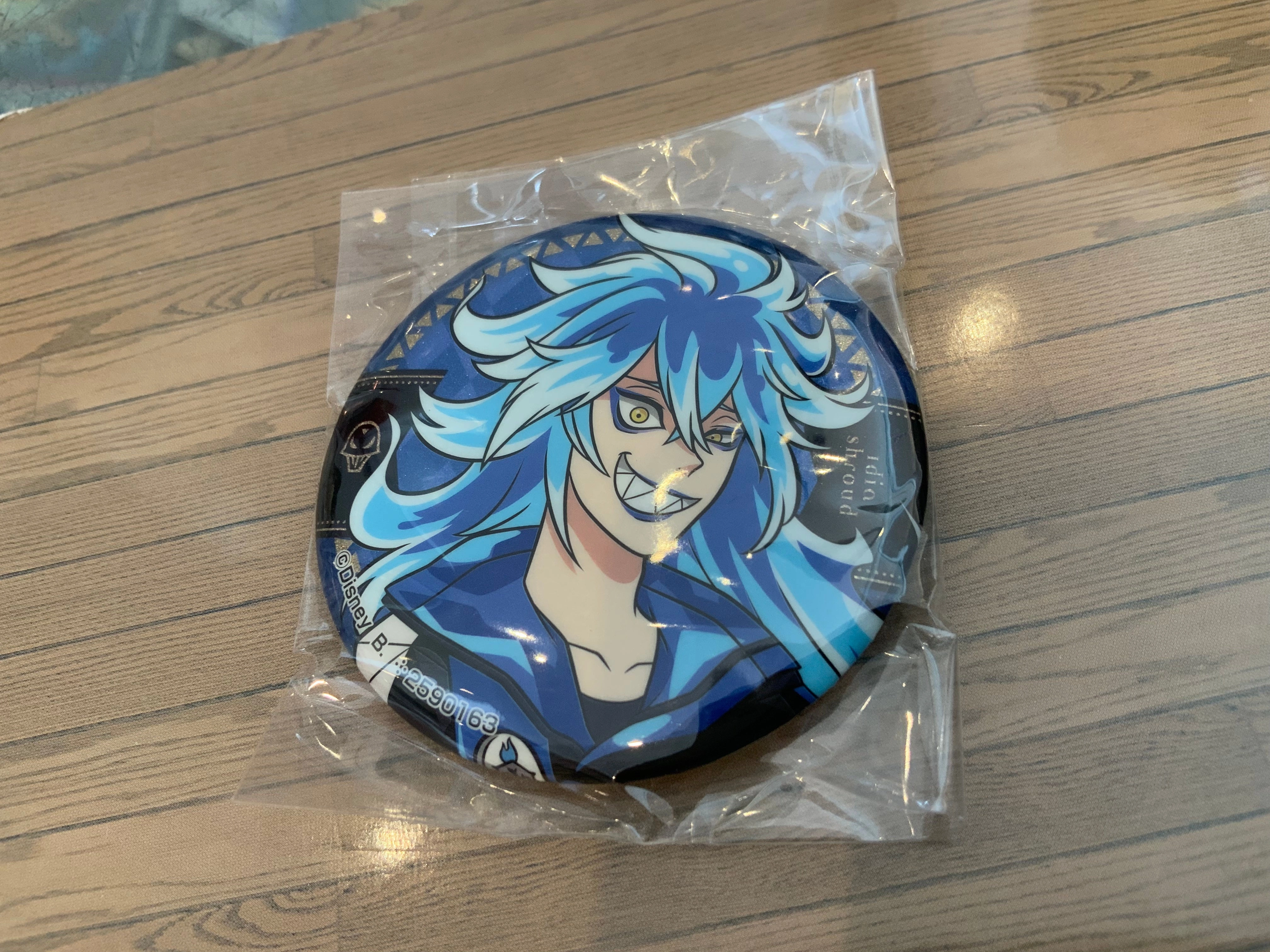 Disney Twisted Wonderland Character Pins 7 Pieces Set (In-stock) Miniature Display