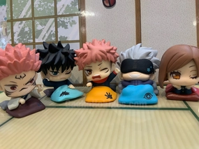 Jujutsu Kaisen Sleeping Mini Figure Vol.1 5 Pieces Set (In-stock) Limited Run Unisex Design