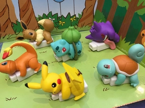 Ceramic Sculpture Gashapon Pokemon Charge Wire Protector Set (In Stock)