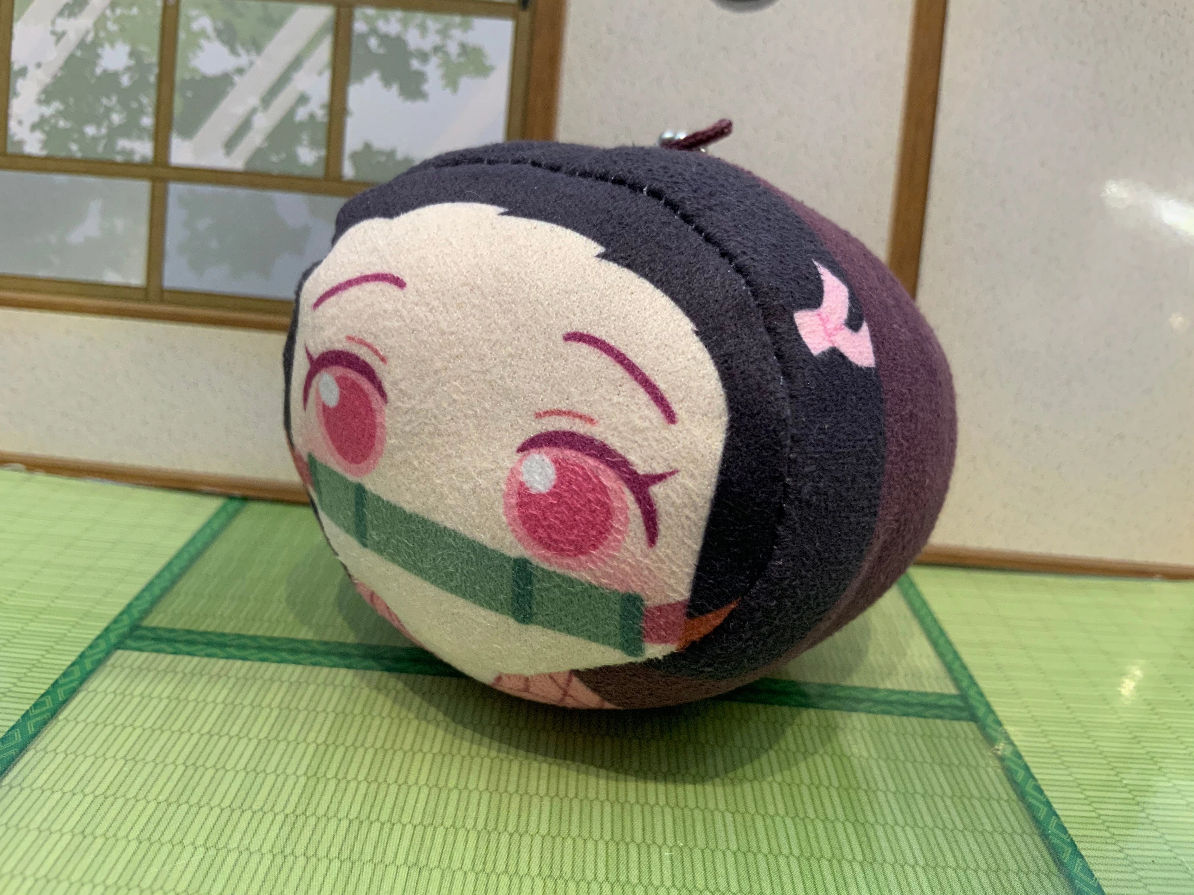 Veteran Designer Demon Slayer Kimetsu no Yaiba Mochi Bun Plush Keychain 5 Pieces Set (In-stock)