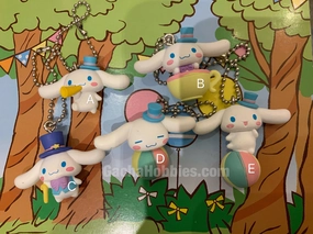 Sanrio Cinnamoroll Circus Figure Keychain 5 Pieces Set (In-stock) Action Goods