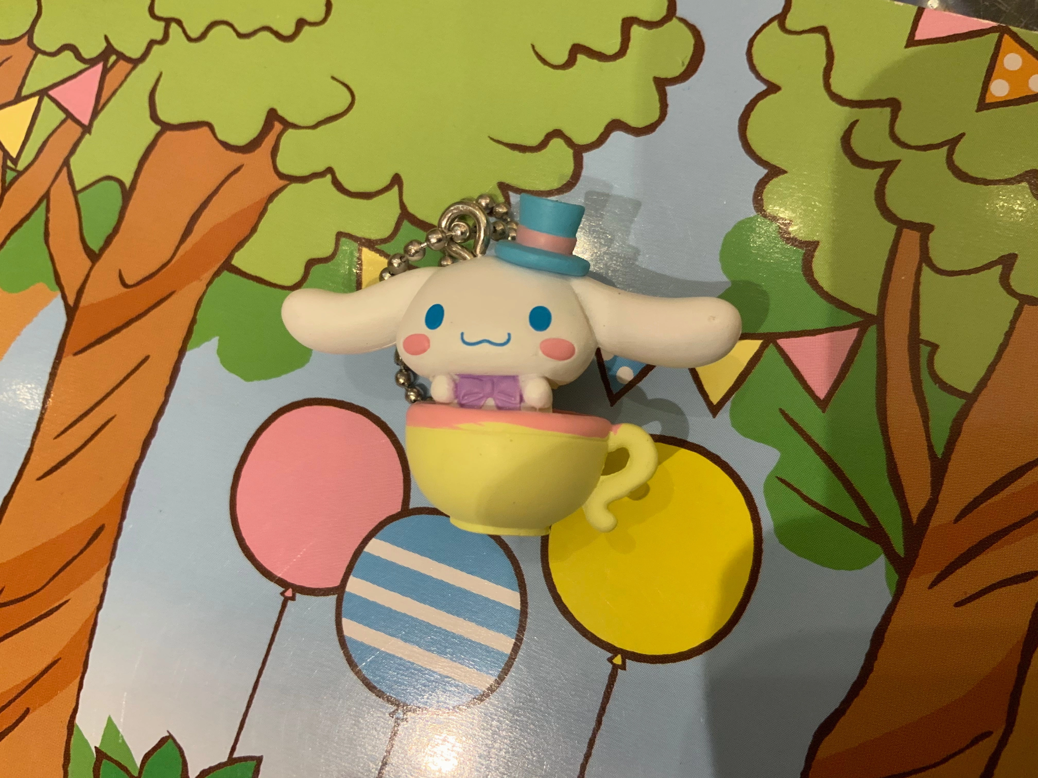 Sanrio Cinnamoroll Circus Figure Keychain 5 Pieces Set (In-stock) Community Member Limited Product