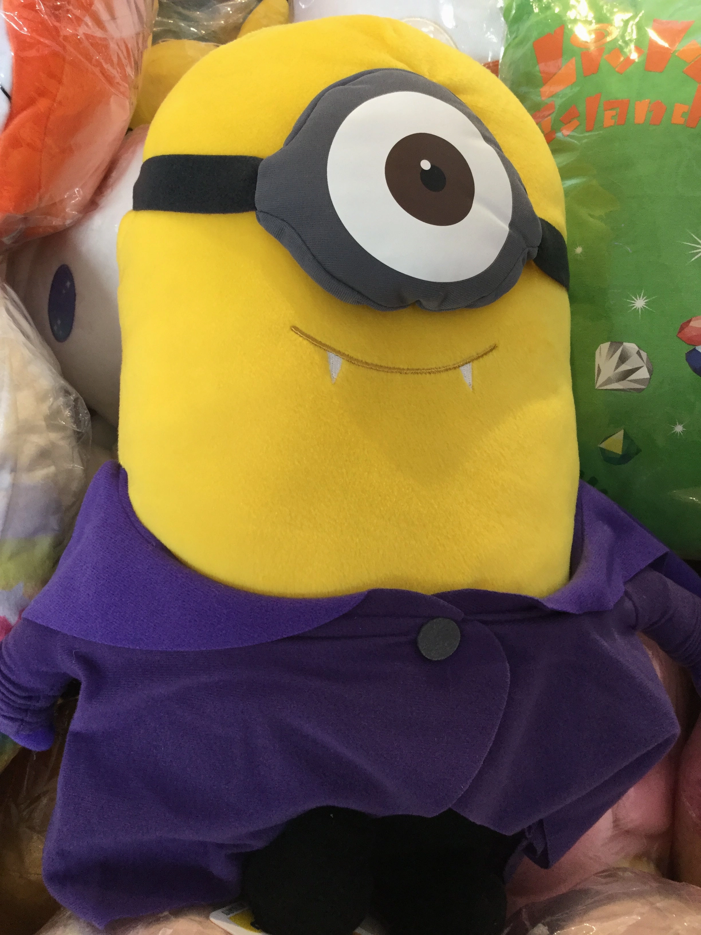 Despicable Me Stuart the Minion Halloween Vampire Large Plush (In-stock) Special Price