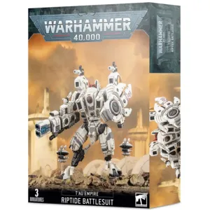 Tau Empire XV104 Riptide Battlesuit Peace Find Philanthropy Support
