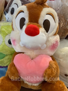 Disney Chip 'n' Dale Furry Dale Hugs Heart Plush (In-stock) Artistic Process
