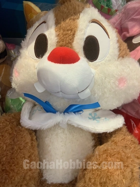 Action Character Art Piece Disney Chip 'n Dale Dale Furry Sitting Plush Winter Version (In-stock)