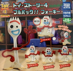 Metal Craft Robot Hobby Disney Toy Story 4 Forey Pull Back Figure Vol.4 4 Pieces Set (In-stock)