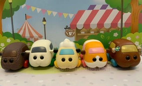 Pewter Figure Modern Icon Narabundesu Pui Pui Molcar Mini Figure 5 Pieces Set (In-stock)