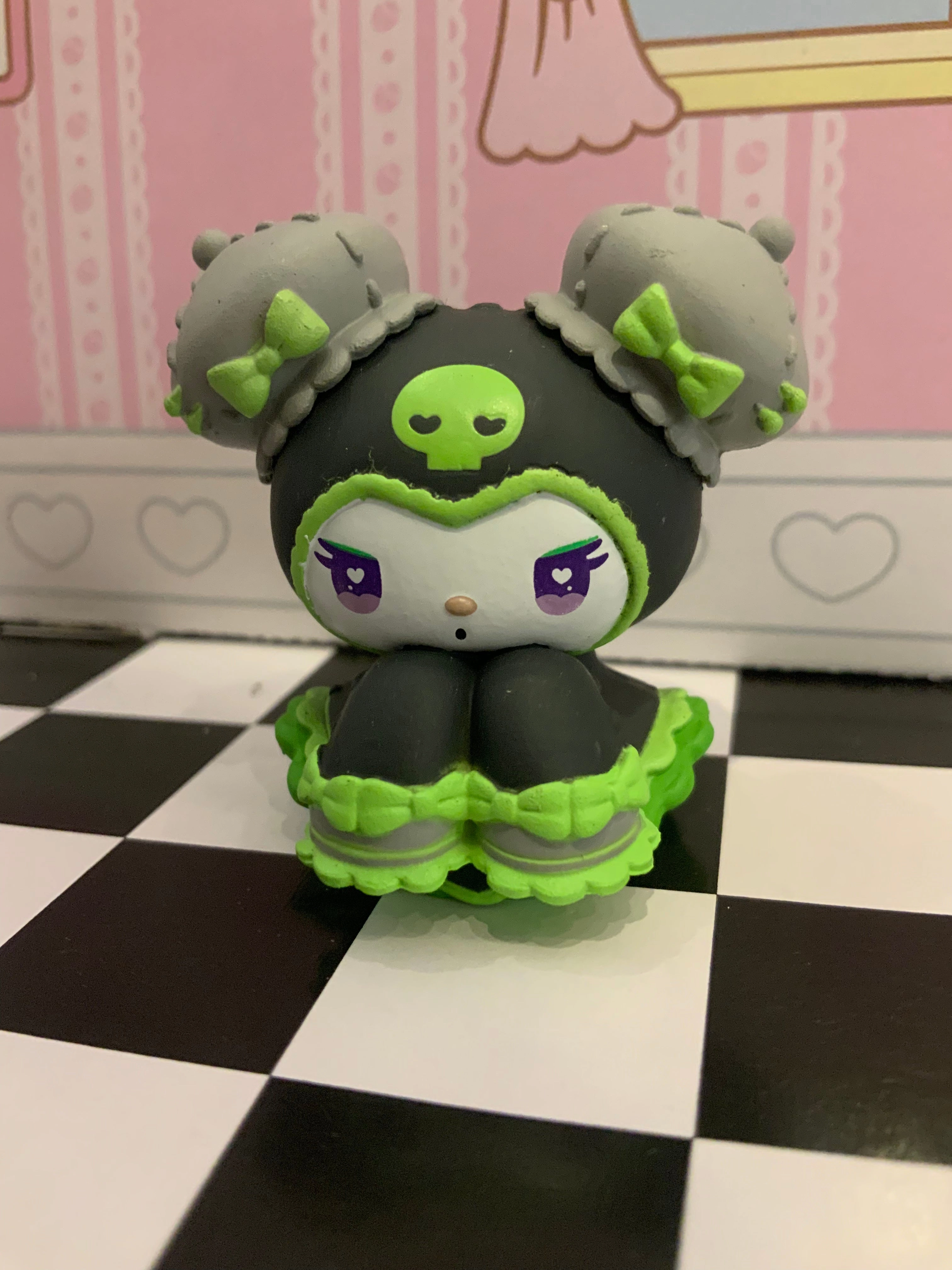 DOLLYMIX Sanrio Kuromi & Melody Figure 4 Pieces Set (In-stock) Metal Craft