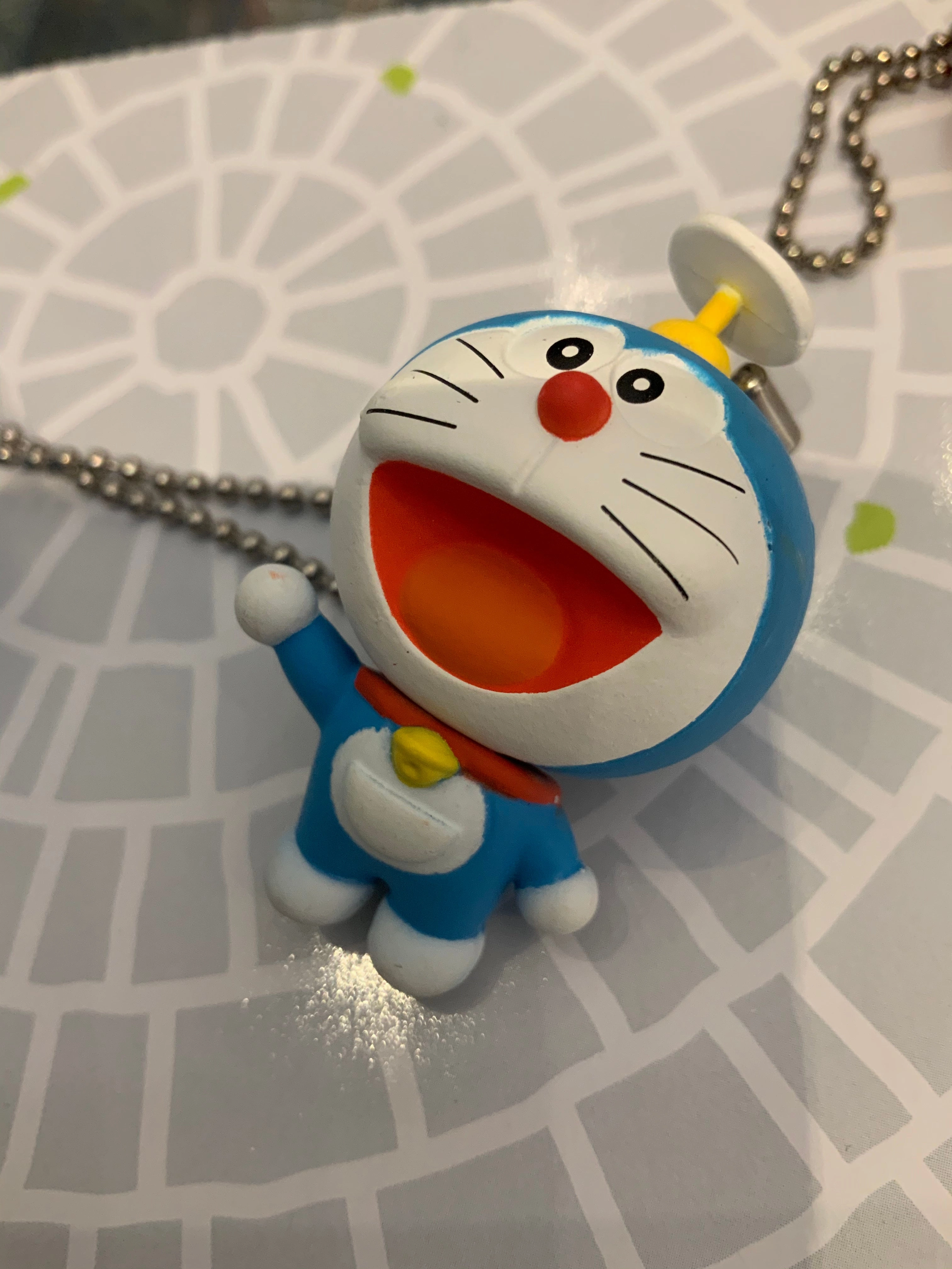 Doraemon 50th Anniversary Character Figure Keychain 5 Pieces Set (In-stock) Message Option Gaming Collection