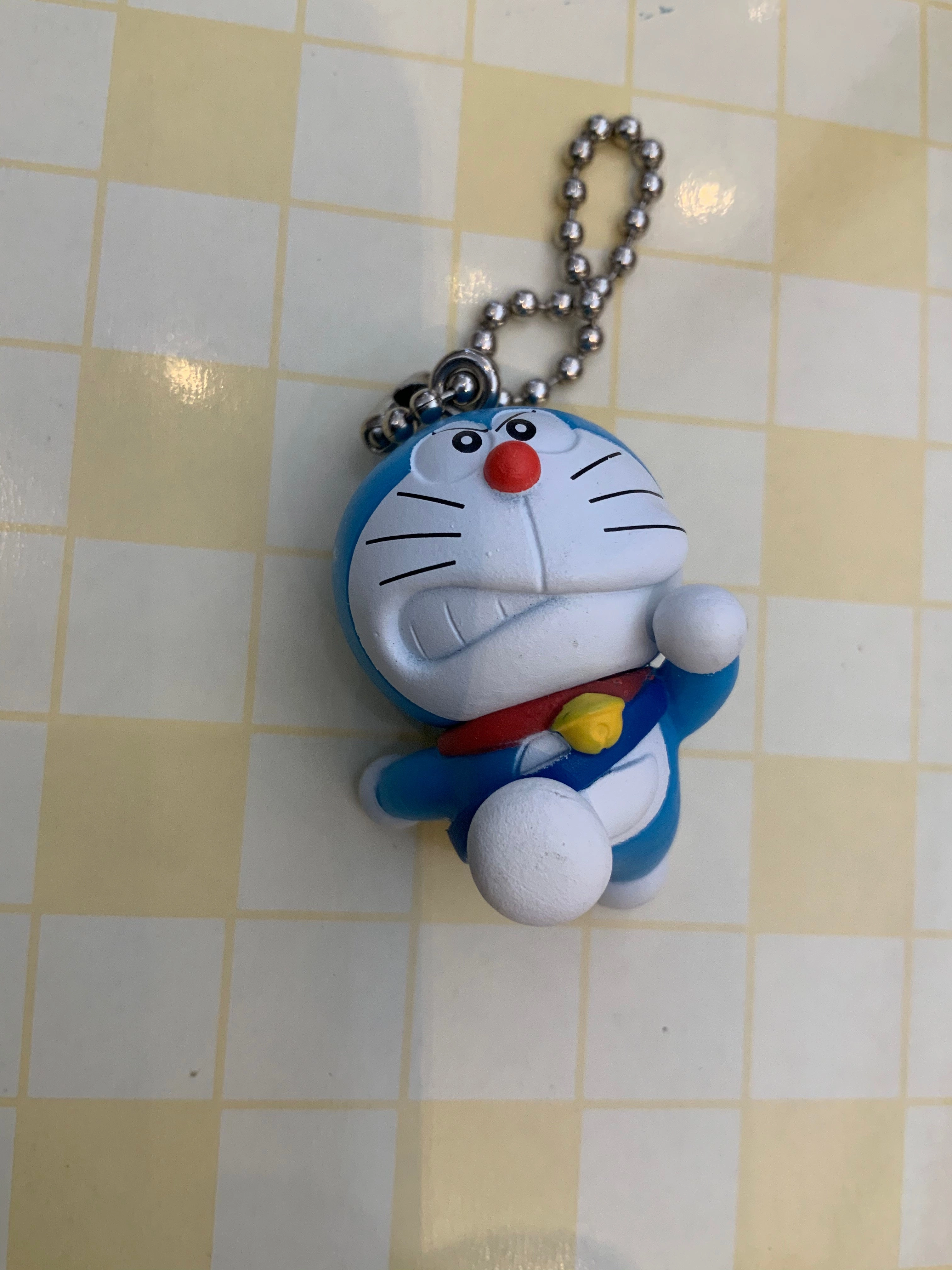Movie Figure Limited Creation Doraemon 50th Anniversary Sports Figure Keychain 5 Pieces Set (In-stock)