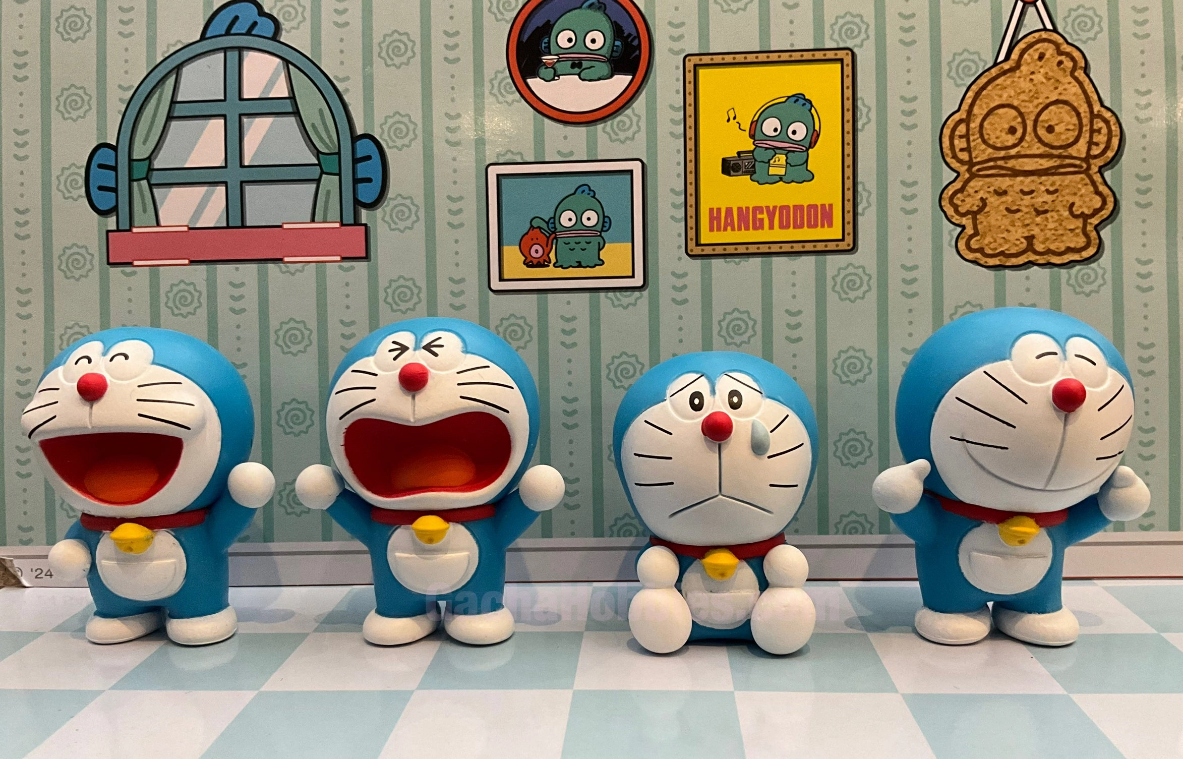 Doraemon Mood Sofubi Figure Vol.2 4 Pieces Set (In-stock) Generational Gift Collectible Display