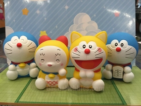 Fantasy Decor PVC Display Doraemon Sofubi Figure Vol.5 4 Pieces Set (In-stock)