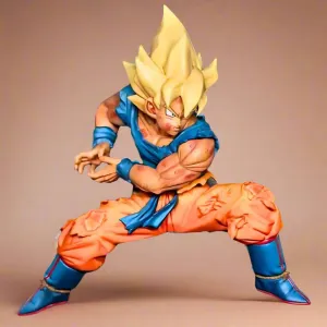 Baroque Figure Dragon Ball Anime Figure Final Surge Goku 22cm (9") PVC Statue