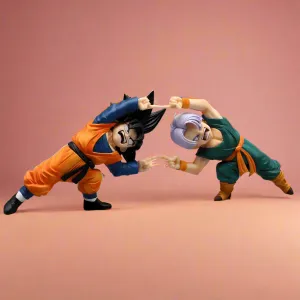 Hobbyist Collection Superhero Toy Dragon Ball Anime Figure Fusion Goten & Trunks 11cm (4") PVC Statue