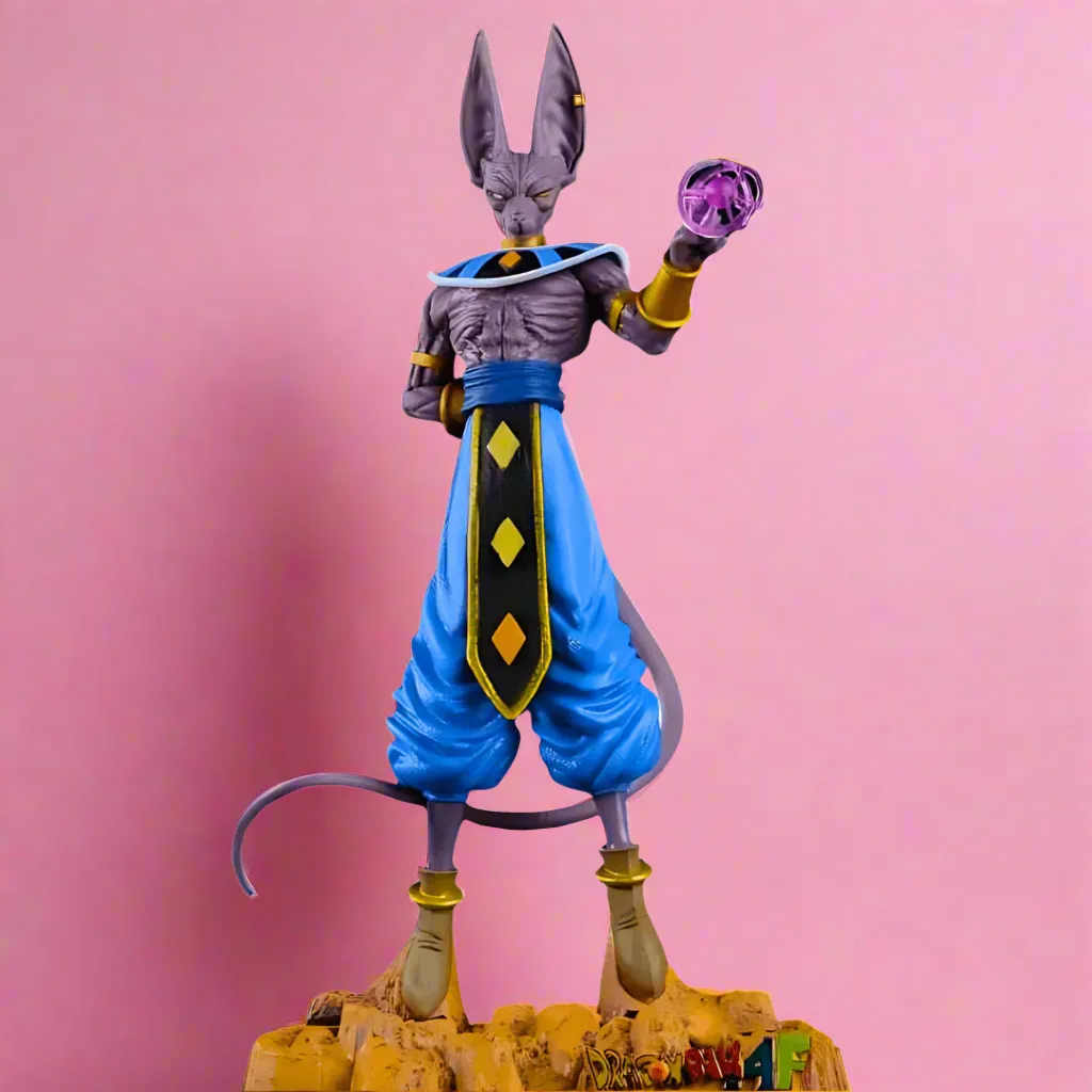 Dragon Ball Anime Figure God of Destruction Beerus 30cm (12") PVC Statue Gaming Sculpture Miniature Goods