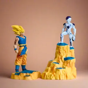 Anime Unit Dragon Ball Anime Figure Goku vs. Frieza Showdown 30cm (12") PVC Statue
