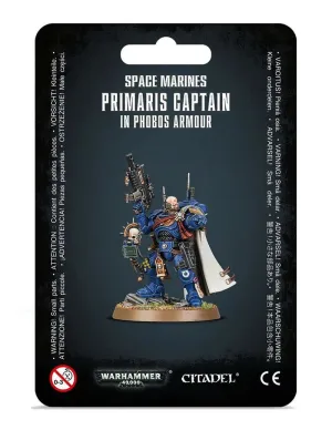 Primaris Captain in Phobos Armour Style Imitation Shape Identification