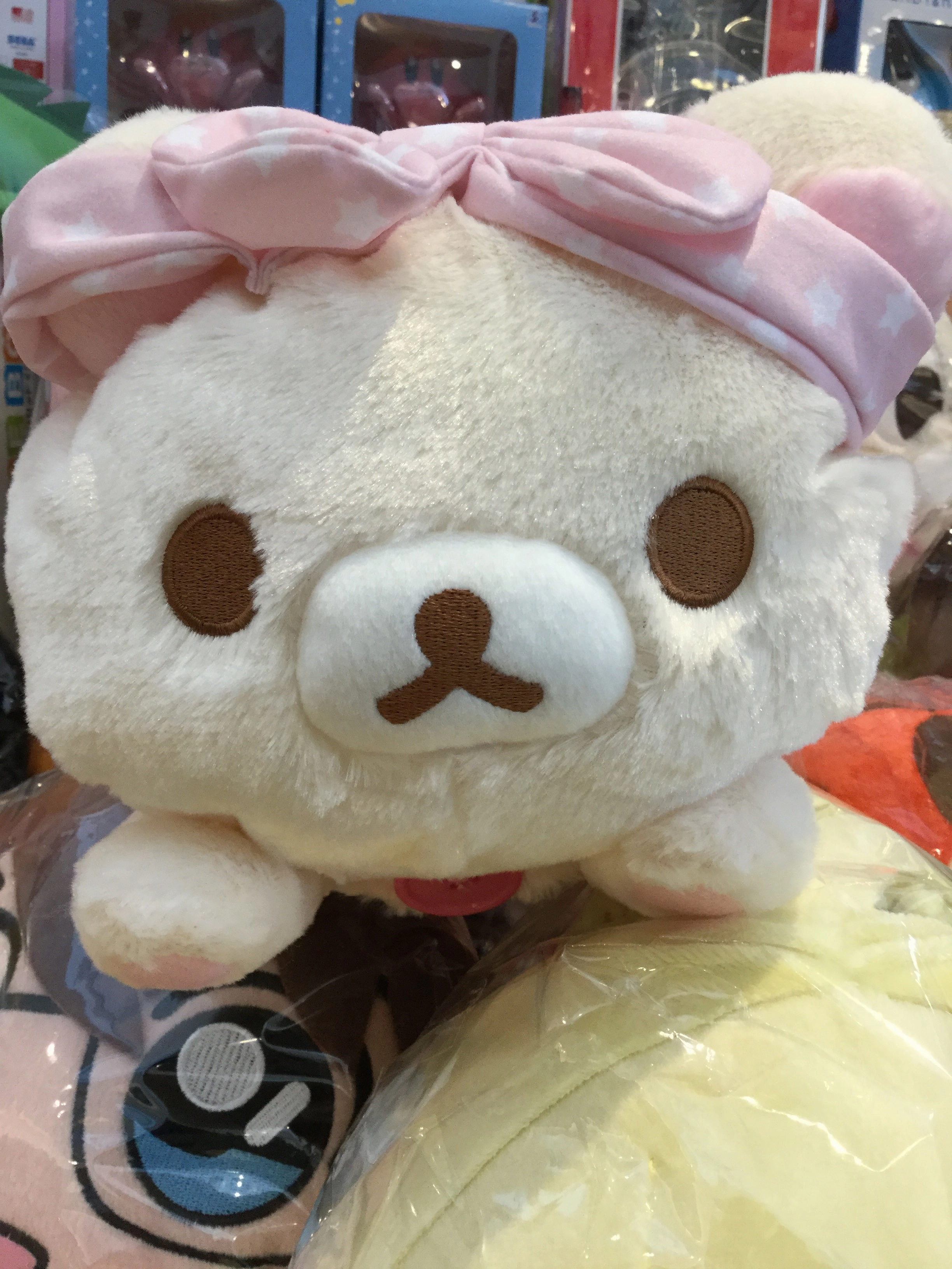 Super Soft Rilakkuma Korilakkuma Pajama Party Lying Down Tissue Holder (In-stock) Box Designer