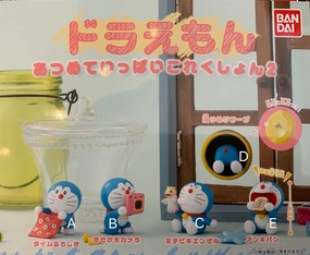 Fan Vote Doraemon Mini Figure Vol.2 5 Pieces Set (In-stock)