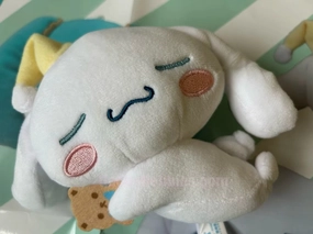 FuRyu Hatsune Miku x Sanrio Cinnamoroll Sleepy Small Plush Keychain Type D (In-stock) Satisfying Craftsperson Principal Worker