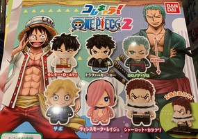 One Piece Colle Chara Vol.2 Figure 6 Pieces Set (In Stock) Art Collection Artisanal Product