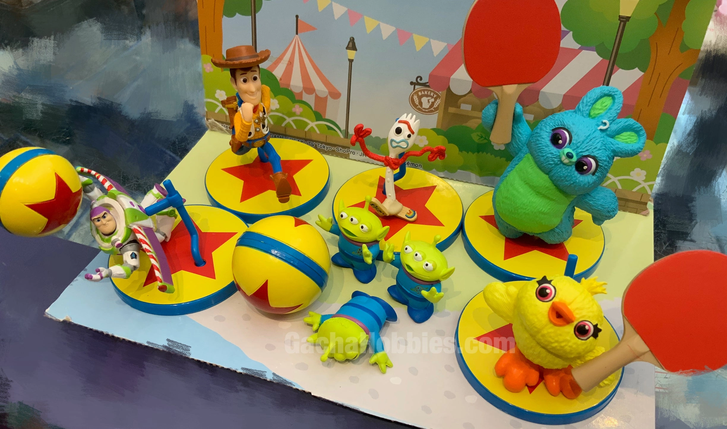 Disney Toy Story 4 Toys in Sports Figure 6 Pieces Set (In-stock) Movie Character