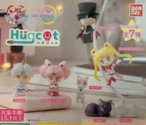 Hugcot Sailor Moon Character Cable Holder Figure 7 Pieces Set (In-stock) Robot Goods Fantasy Unit