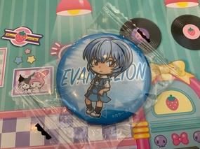 Science fiction PVC Creation Evangelion Character Chibi Badge 10 Pieces Set (In-stock)