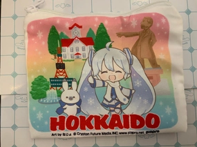 Anime Figure Vocaloid Snow Miku Zipper Pouch 4 Pieces Set (In-stock)