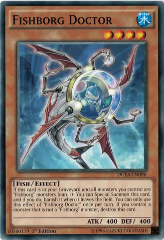 Fishborg Doctor [DUEA-EN096] Common Mystery Toy Unboxing Collector's Find Series