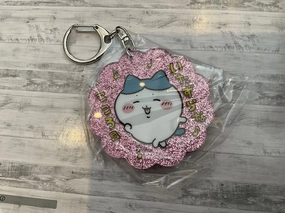 Chiikawa and Friends Sparkle Acrylic Keychain Vol.4 7 Pieces Set (In-stock) Recognition Gift Gaming Sculpture