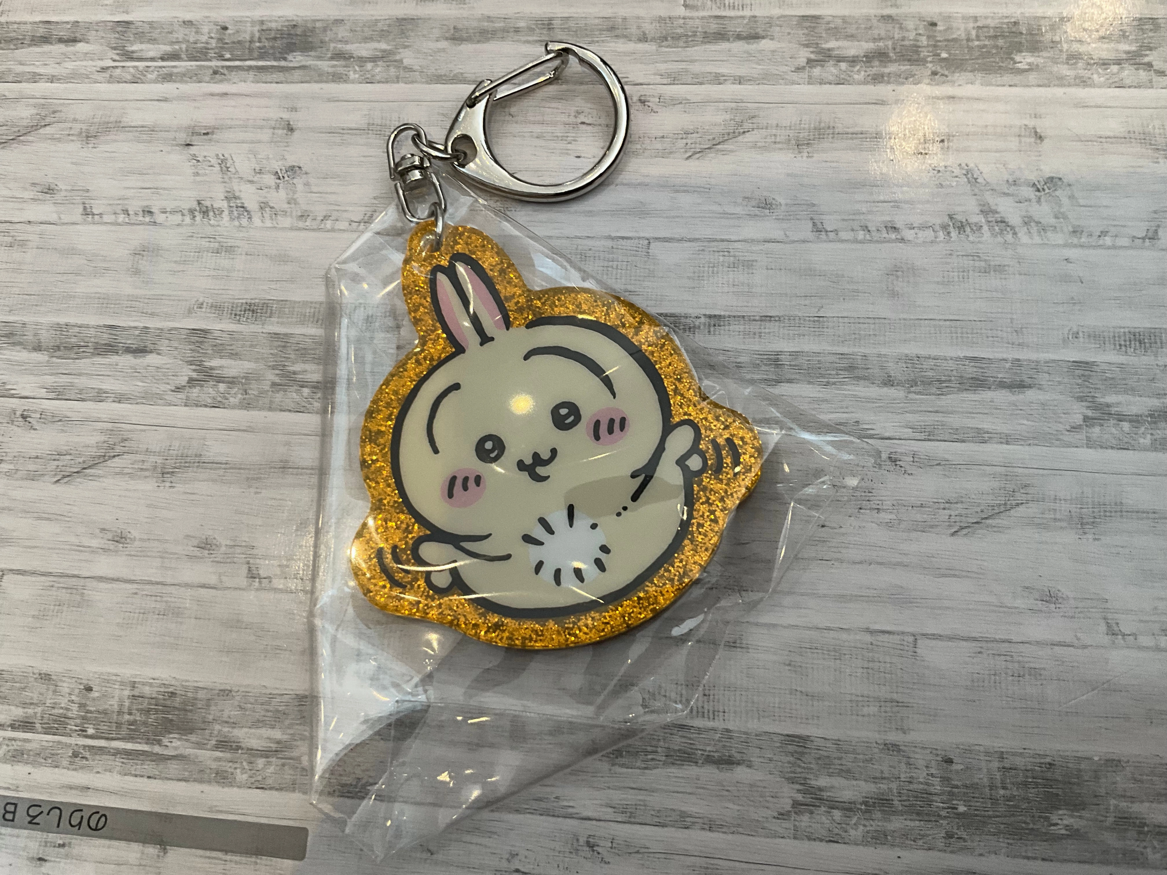 Chiikawa and Friends Sparkle Acrylic Keychain Vol.4 7 Pieces Set (In-stock) Chibi Character Vinyl Goods