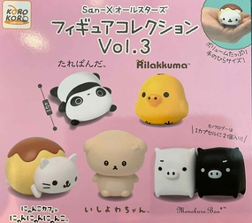 San-X Family Characters Small Figure Vol.3 5 Pieces Set (In-stock) Emerging Brand Gallery Art