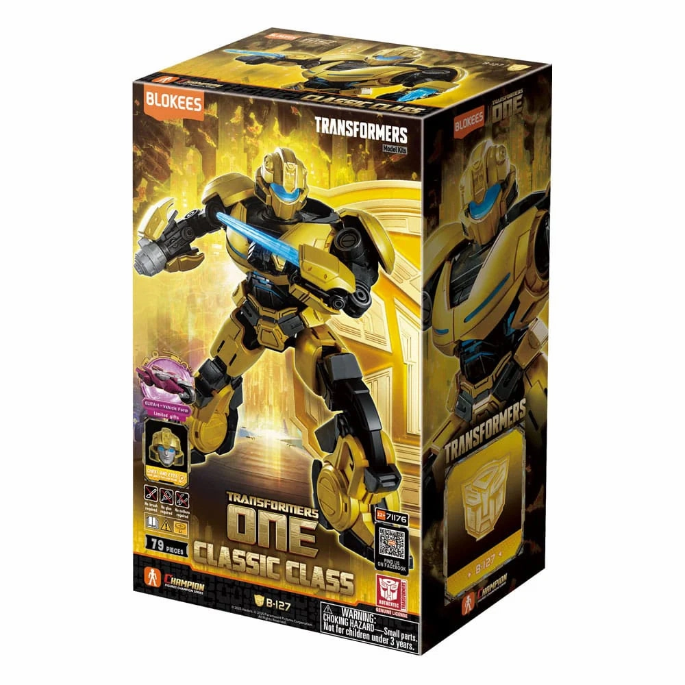 Transformers Classic Class(CC) 15-Movie One B-127 Blokees Figures - Luminous Eyes Action Statue