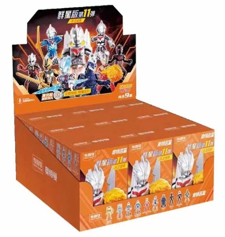 ULTRAMAN 73111 Blokees Figures - Galaxy Version (GV) 11 - The Nexus Of Light (Box Of 9) Toy Line Gaming Goods