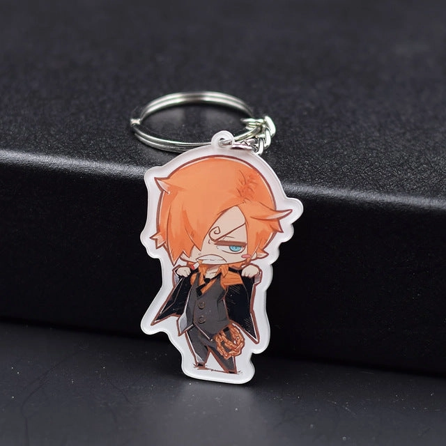 Robot Product One Piece Keychain 12 Styles Chopper Luffy Key Chain