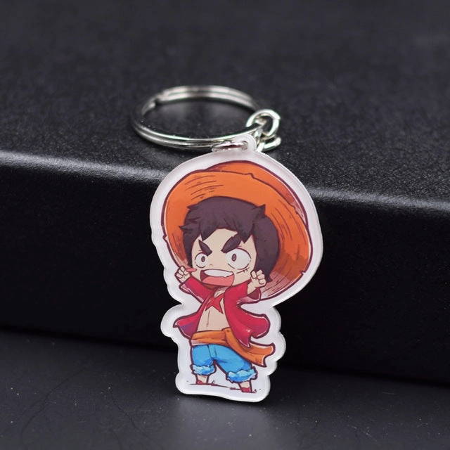 Premium Merchandise One Piece Keychain 12 Styles Chopper Luffy Key Chain