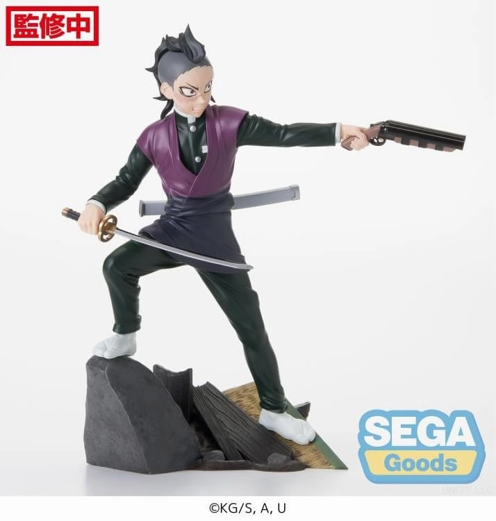 Sega - Anime Demon Slayer: Kimetsu No Yaiba Xross Link Fushigawa Genya Swordsman'S Village Figure Mythology Art