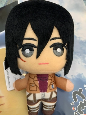 Attack on Titan Mikasa Ackerman Small Plush Keychain (In-stock) Small Specter