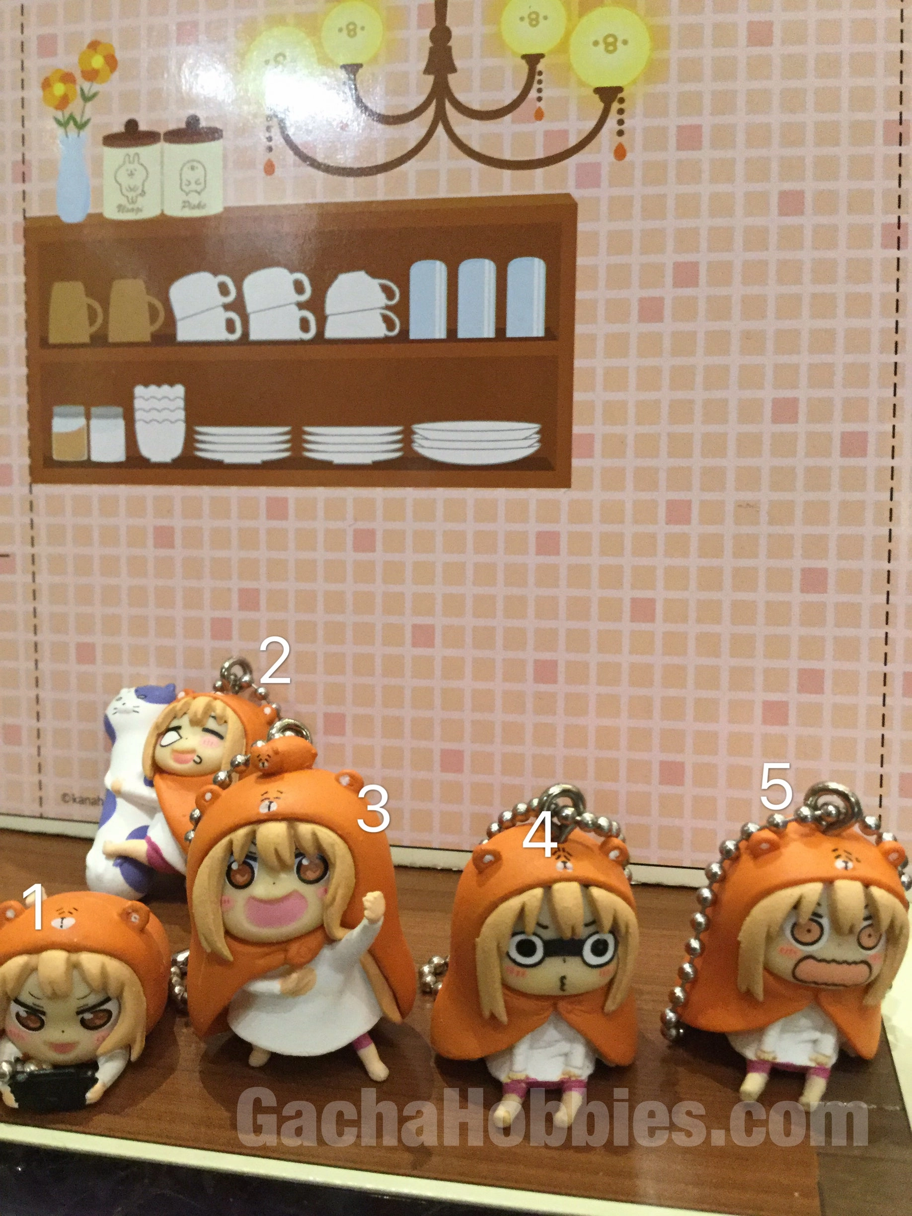 Fantasy Decor Umaru Keychain Gashapon Set (In stock)