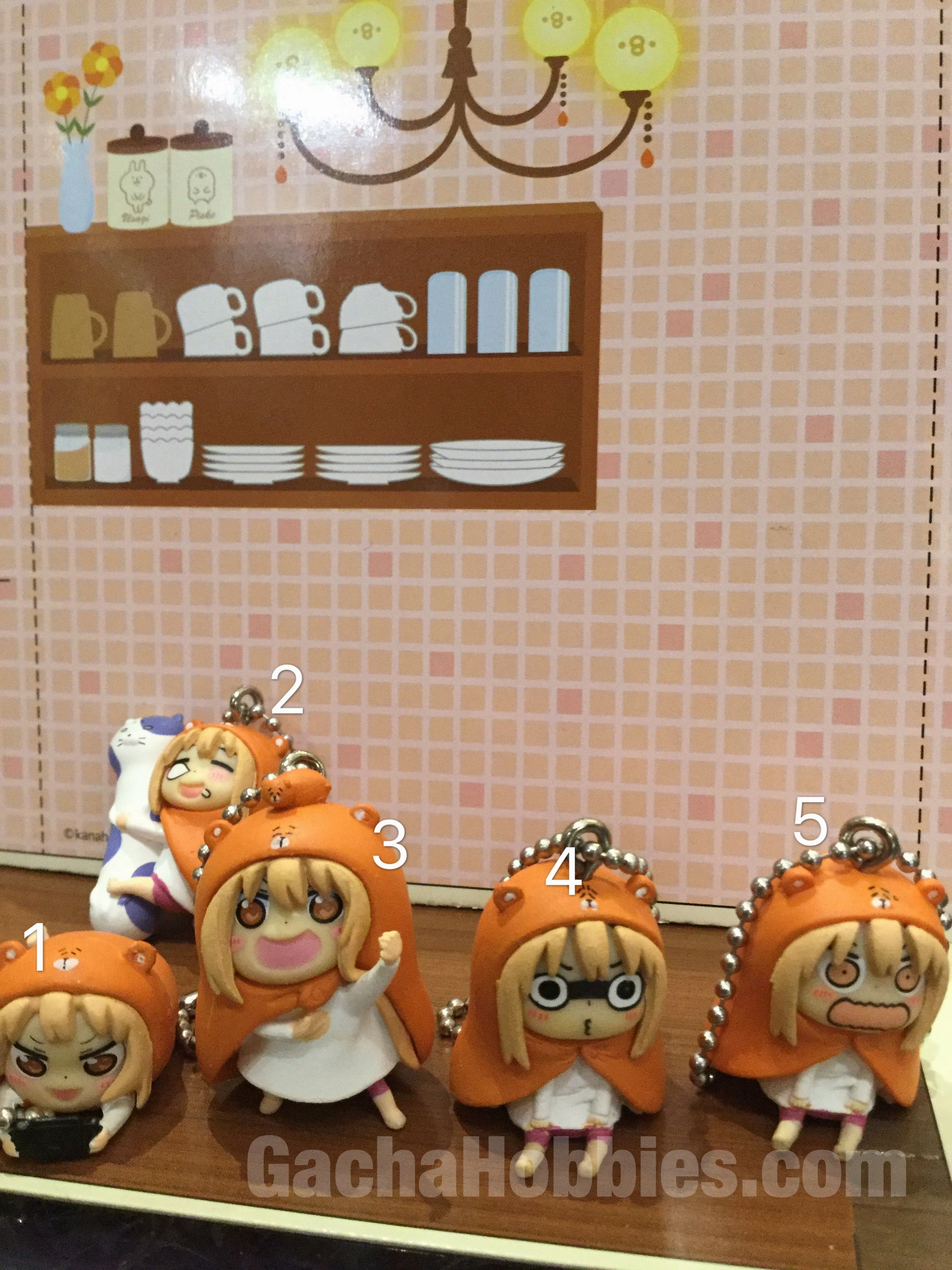 Personal Treasure Umaru Keychain Gashapon Set (In stock)