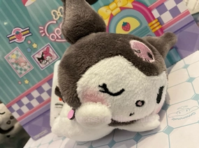 Sanrio Kuromi Collection Small Plush Keychain Type A (In-stock) Next Day Delivery