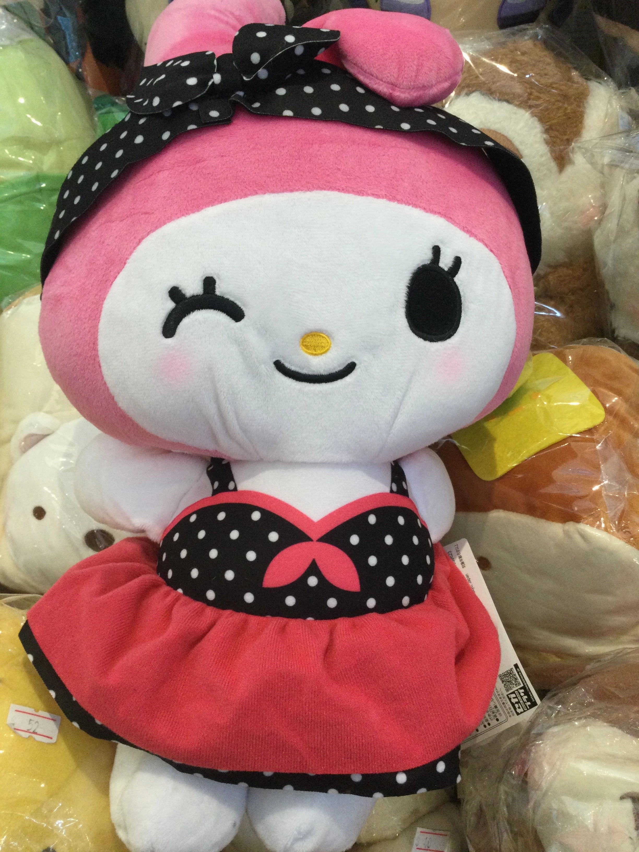 FuRyu Sanrio Character My Melody The Diner Waitress Medium Plush (In-stock) Greatest Craftsperson Predominant Craftsperson