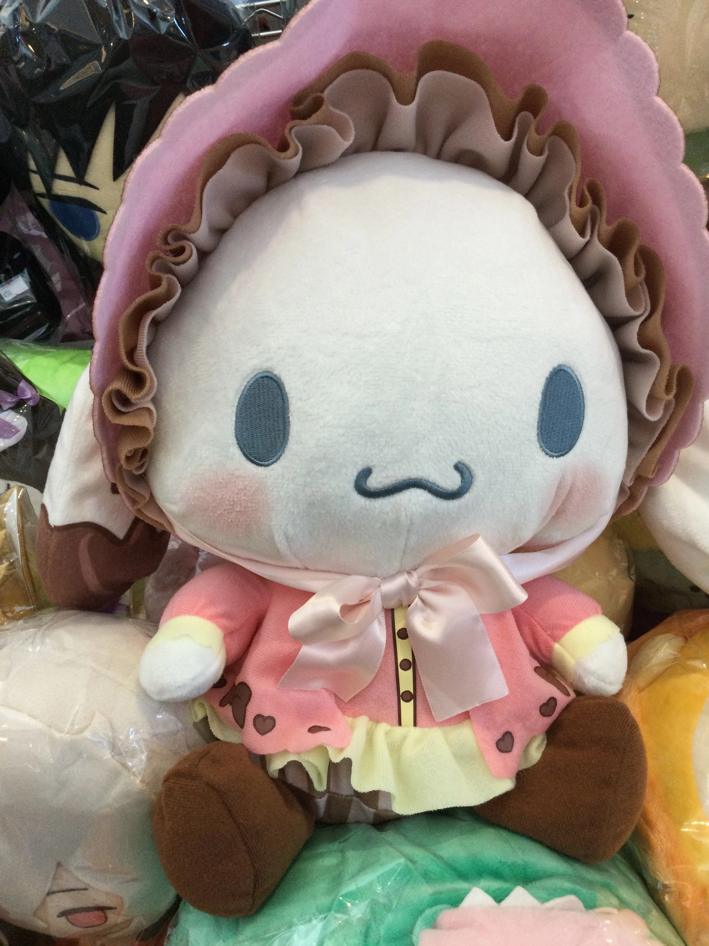 FuRyu Sanrio Chocolate Cinnamoroll with Lolita Bonnet Medium Plush (In-stock) Approach Designer