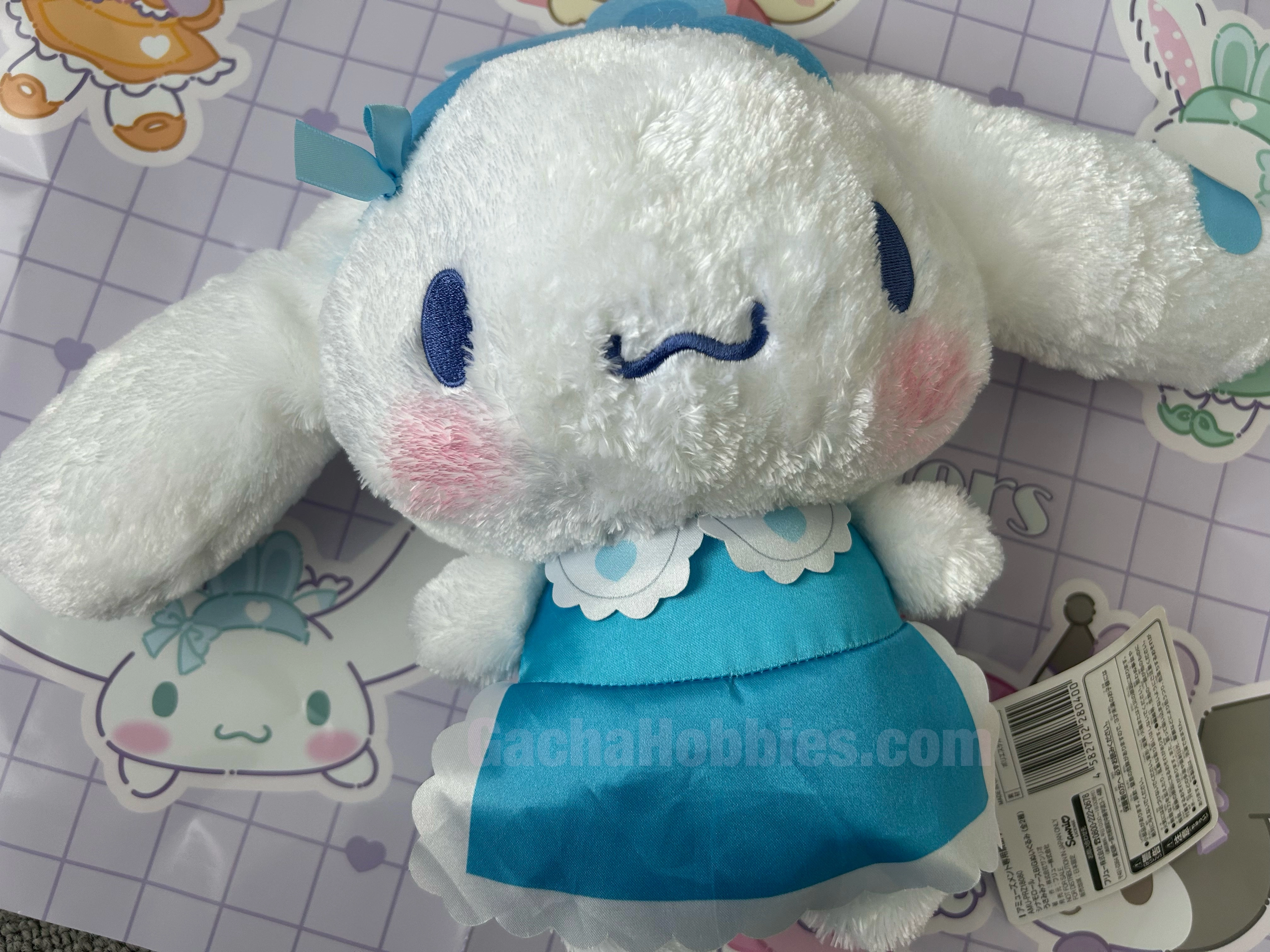 Considerable Artist small scale FuRyu Sanrio Cinnamoroll Blue Bunny Medium Plush (In-stock)