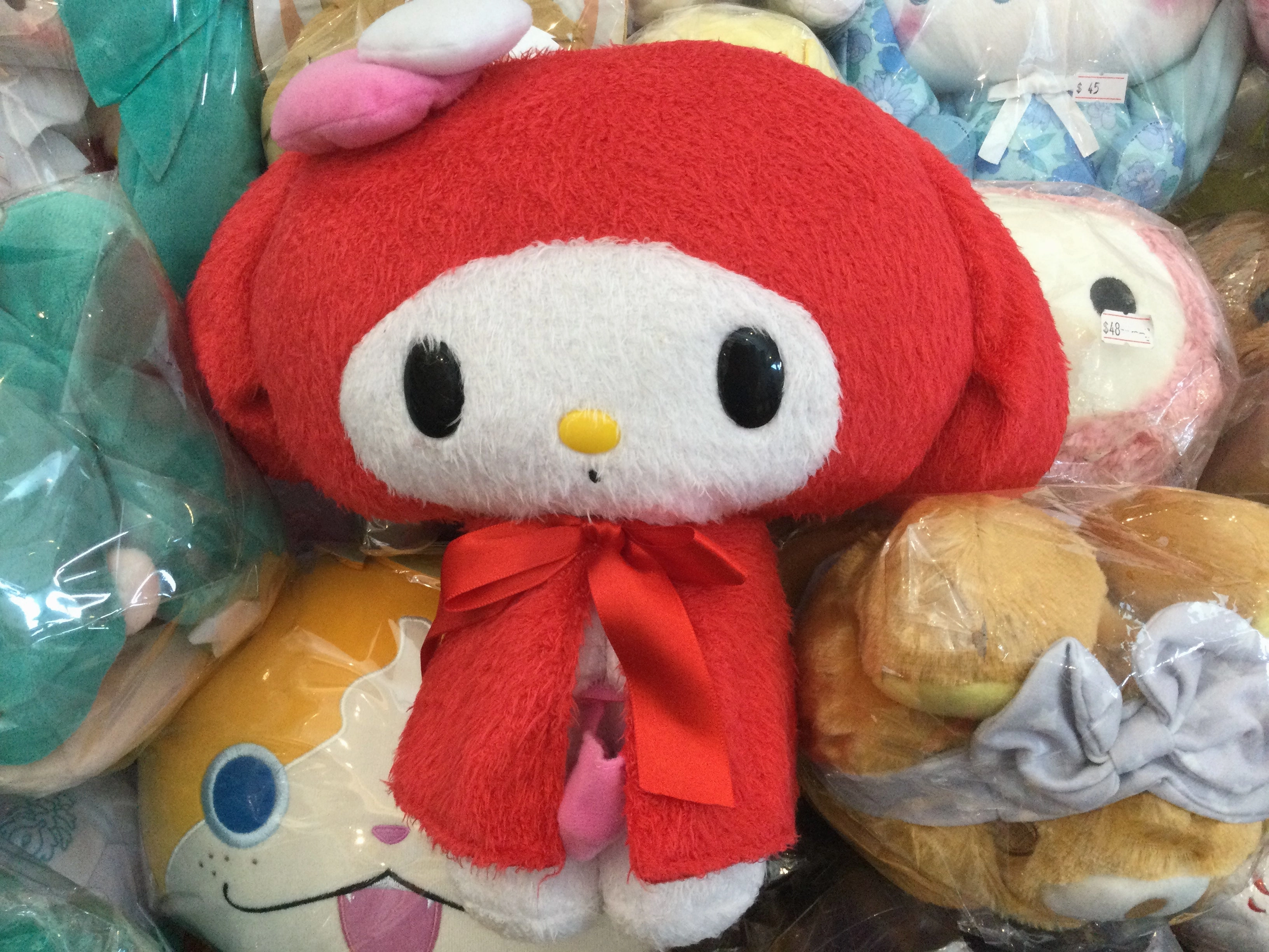 Little Pannier Visitor Creator FuRyu Sanrio My Melody Red Riding Hood Medium Plush (In-stock)