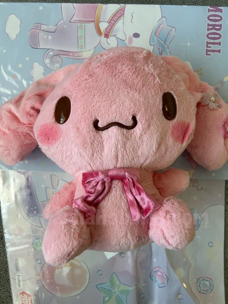 Small Being FuRyu Sanrio Sakura Pink Cinnamoroll Medium Plush (In-stock)