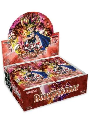 YGO 25th Pharaoh's Servant Booster Box (24 Packs) Random Series Opening Random Series Series